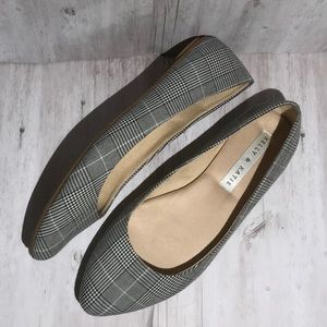 Kelly & Katie Plaid Ballet Flats